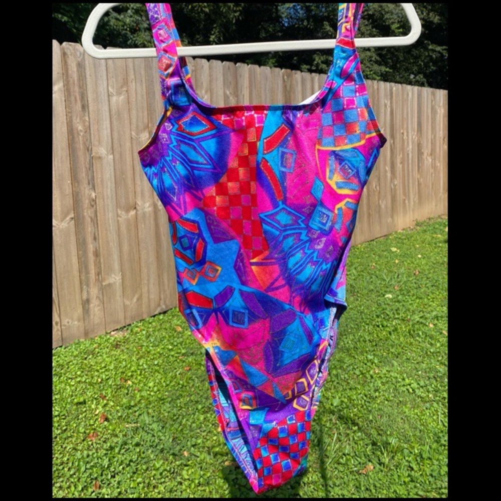 80s One Piece Swimsuit